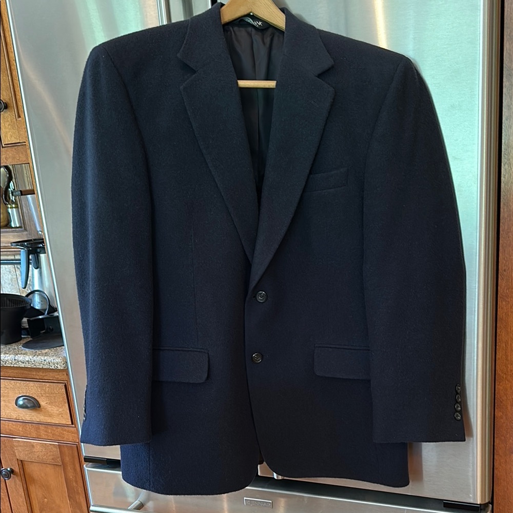 Classic Navy Blue Men's Blazer